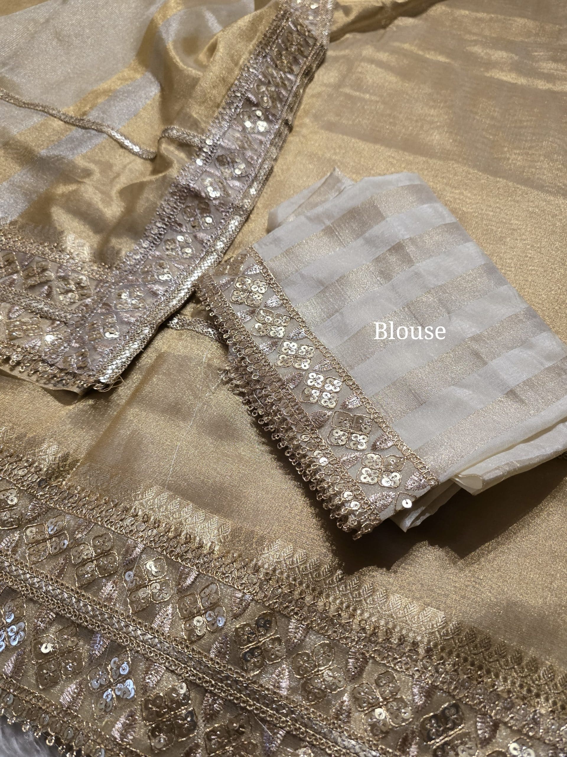 ADITI-GOLD SAREE - Image 6