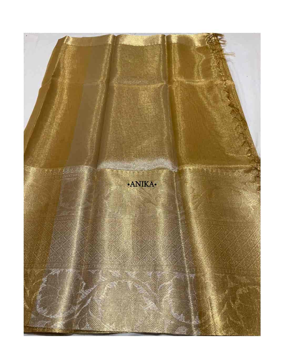 Golden Delight - Banarasi saree - Image 5