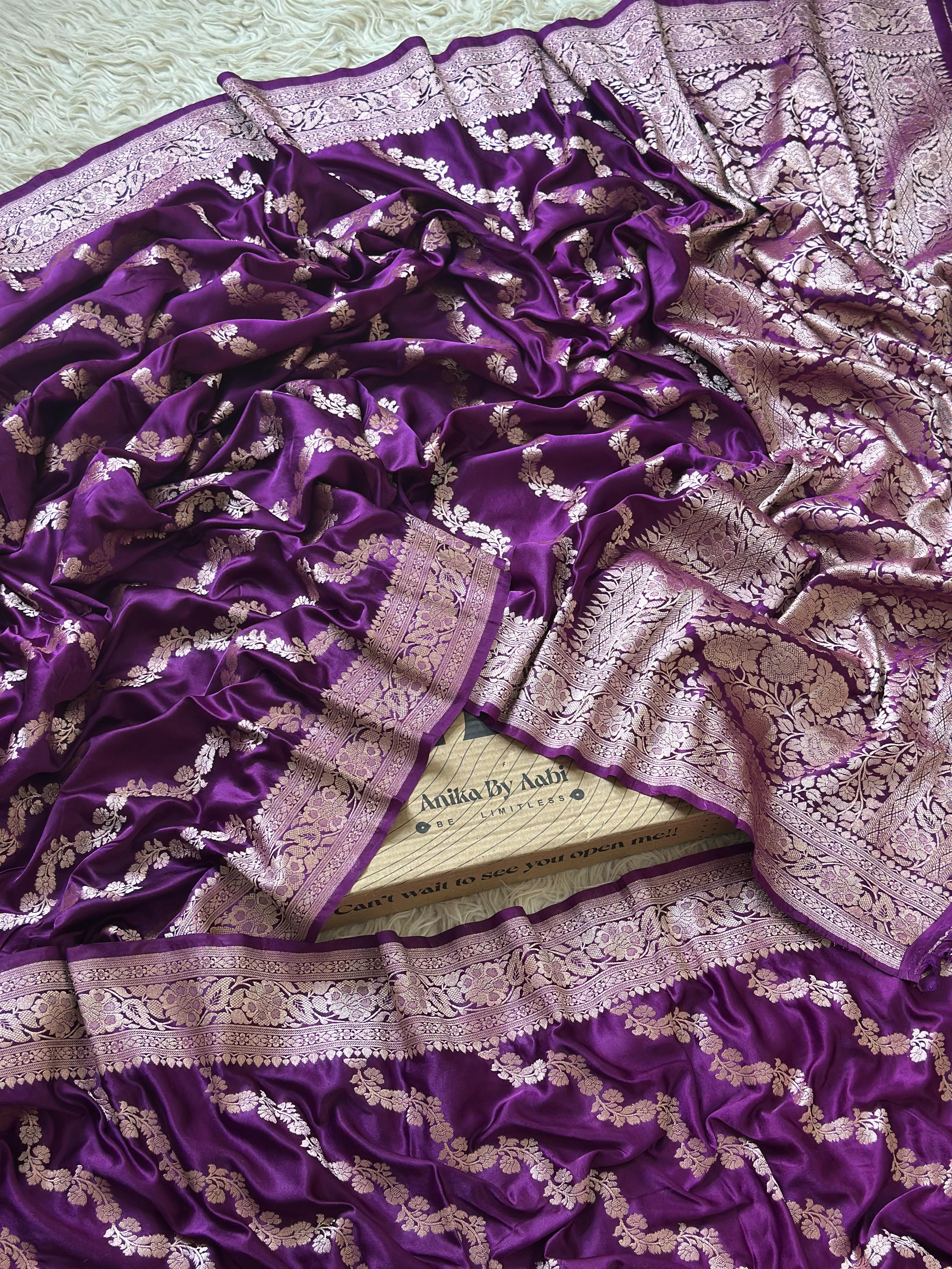 JANANI - BANARASI MASHRU SILK SAREE - Image 3