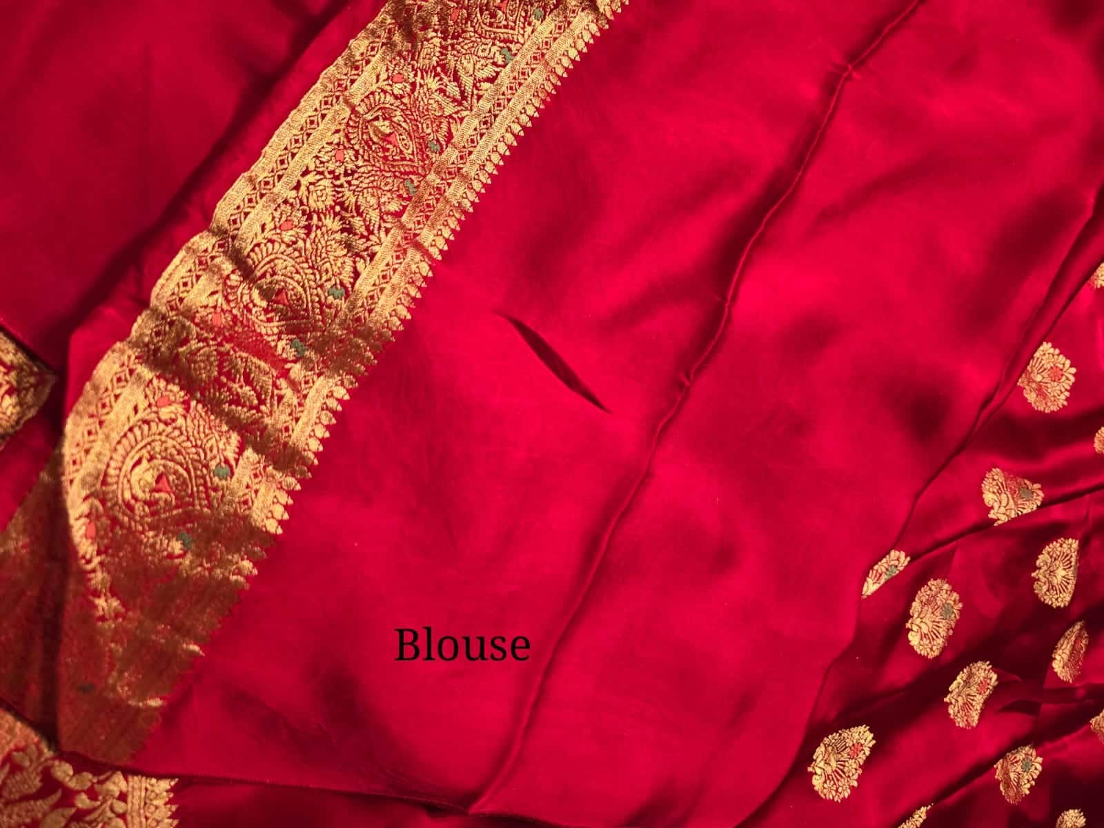 MUSHRO-RANIPINK SAREE - Image 6