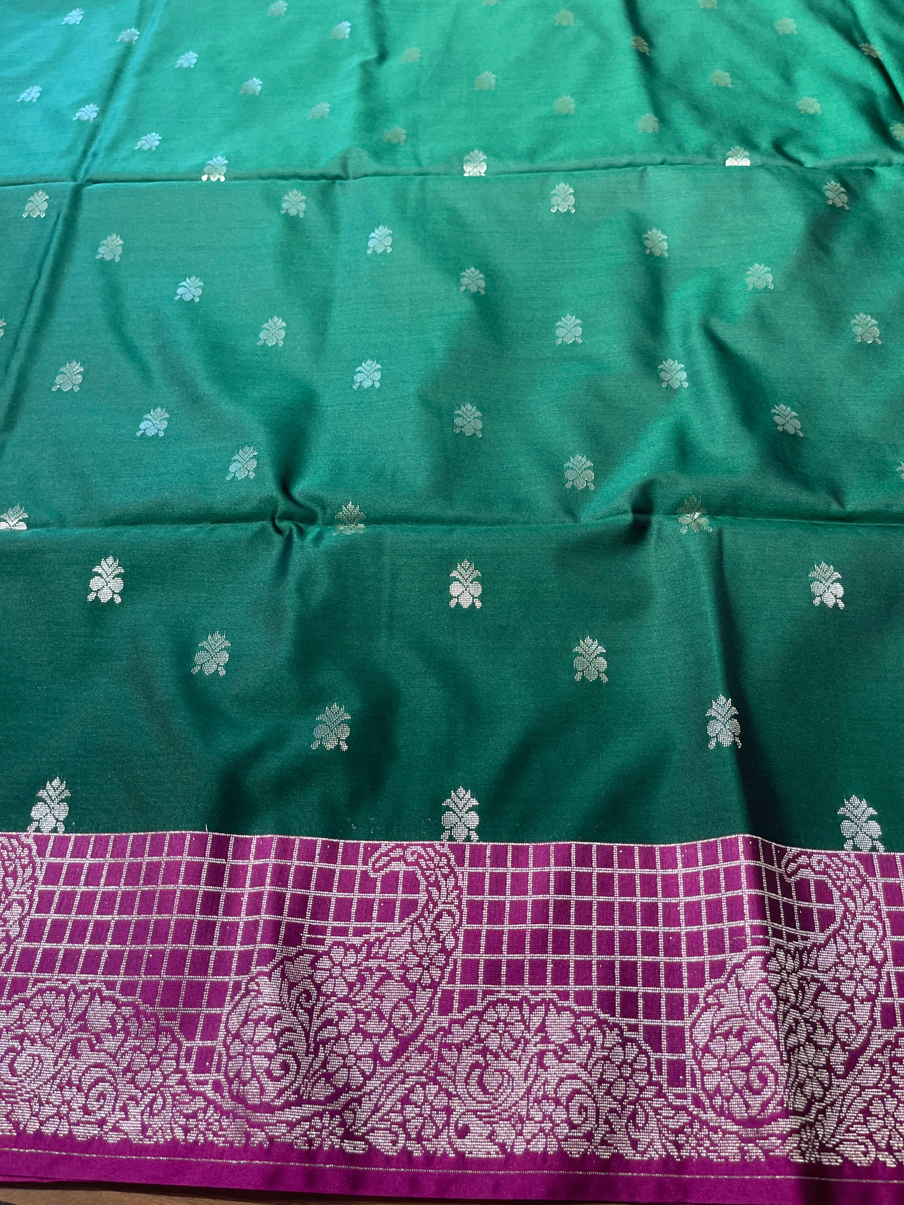 Soft Silk Saree-SS04 - Image 4